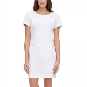 Tommy Hilfiger shift dress white NEW WITH TAGS